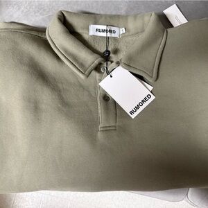 Rumored airport sweatshirt nwt small /medium